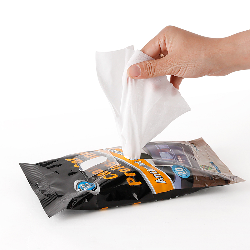 Wipes Glanadh Scáileán Gloine Gluaisteán